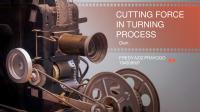 Cutting Force in Turning Process PDF