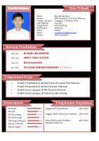 CV Lamaran Kerja