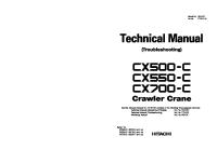 CX500 TT24DE-00 Technical Manual