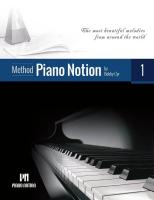 Cyr Bobby Piano Notion Method Book 1 The Most Beautiful Melo