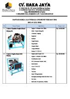 Daftar Harga Peralatan Otomotif [PDF]