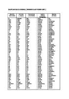 DAFTAR KATA KERJA (Bahasa Inggris) [PDF]