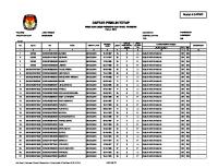 Daftar Pemilih Tetap 2014 [PDF]