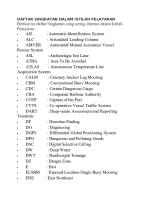 Daftar Singkatan Dalam Istilah Pelayaran [PDF]