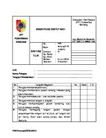 Daftar Tilik MENGHITUNG NADI