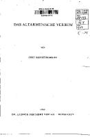 Das altarmenische Verbum [PDF]