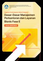 Dasar-Dasar Manajemen Perkantoran Dan Layanan Bisnis Fase E