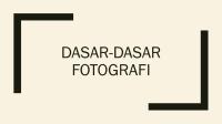 Dasar Fotografi. PTX [PDF]