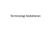 Dasar Terminologi Kedokteran