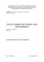 Data Communications and Networking