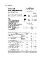 Datasheet SCR