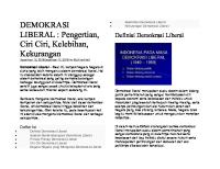 Demokrasi Liberal