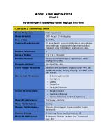 Demonstrasi Kontekstual-Membuat Modul Ajar Perbandigan Trigonometri