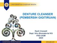 Denture Cleanser