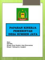 Desa Sumber Jaya PDF