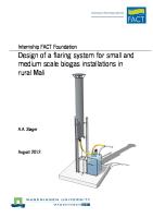 Design of A Flaring System [PDF]