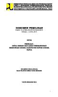 Detail Desain Dan LARAP Pembangunan Bendungan Digeol Provinsi Papua. Upload [PDF]