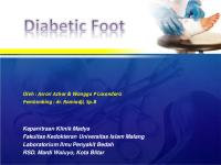 Diabetic Foot Ulcers