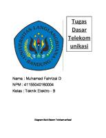 Diagram Blok Sistem Telekomunikasi