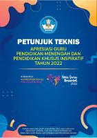 DIKMEN - Juknis Apresiasi Guru Dikmen Diksus Inspiratif Tahun 2022 [PDF]