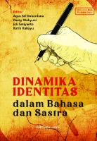 Dinamika Identitas Dalam Bahasa Dan Sastra