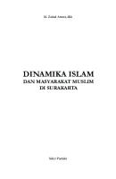 Dinamika Islam dan Masyarakat Muslim di Surakarta
 9786235294766 [PDF]