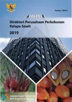 Direktori Perusahaan Perkebunan Kelapa Sawit Indonesia 2019