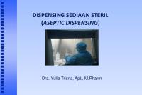 Dispensing Sediaan Steril Yulia Trisna 14 Oktober 2019