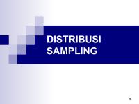 Distribusi Sampling