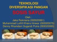 Diver Sosis Sayur