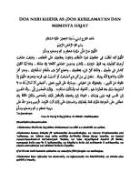 Doa Faraj Nabi Khidir [PDF]