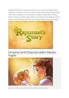 Dongeng Cerita Rapunzel Seorang Putri Berambut Emas Dari Korona Adalah Sebuah Karakter Fiksi Yang Hadir Pada