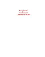 DR Agarwals Textbook On Contact Lenses