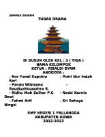 Drama Bahasa Daerah Makassar