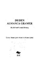 Duden - Almanca Gramer
 9799752972918, 9752972918