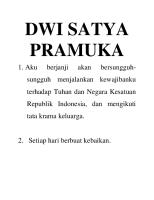 Dwi Satya Pramuka