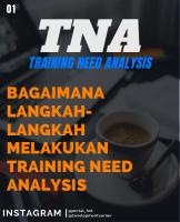 E Book TNA (Training Need Analysis) PDF