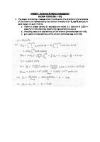 E1010 Test-01 ECE307 Solution