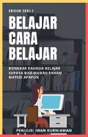 Ebook Belajar Cara Belajar Seri