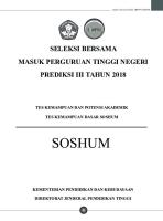 Ebook Pembahasan Latihan Soal SBMPTN SOSHUM PDF