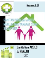 Ebook SANITATION ACCES TO HEALTH [PDF]