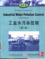 Eckenfelder Industrial Water Pollution Control 3rd Edition