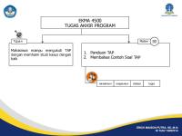 EKMA 4500 Tugas Akhir Program