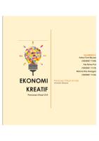 Ekonomi Kreatif [PDF]