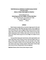 Eksistensi Bahasa Indonesia Di Samping Bahasa Inggris [PDF]