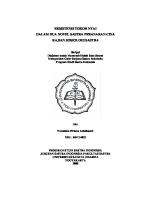 Eksistensi Tokoh Nyai Dalam 2 Novel Sastra Peranakan Cina Kajian Sosiologi Sastra