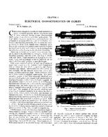 Electrical Characteristics of Cables