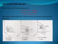 Elemen Permukaan Dan Garis