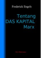 Engels: Tentang Das Kapital