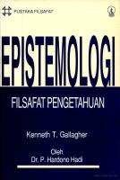 Epistemologi Filsafat Pengetahuan [PDF]